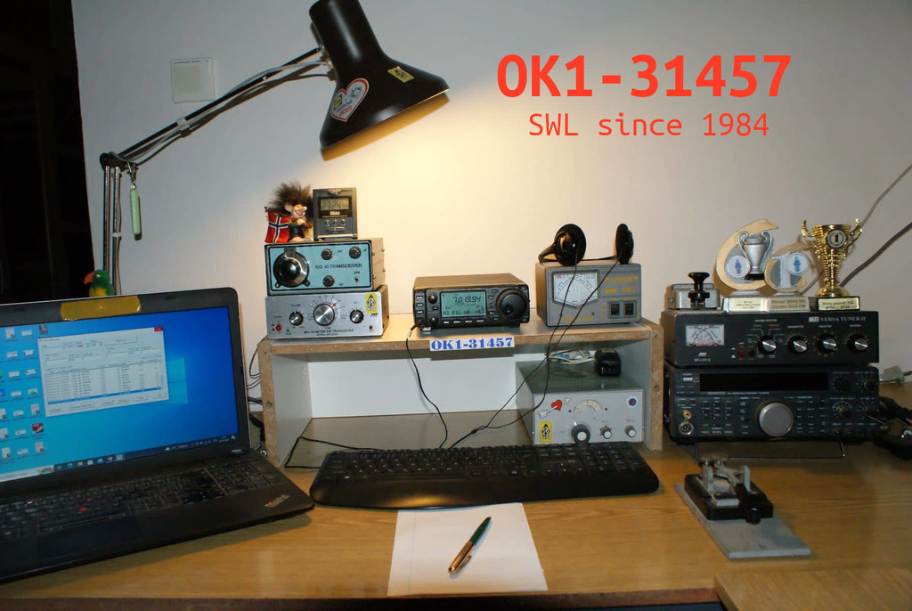 SWL Radio - SWL shack OK1-31457